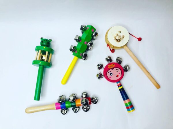 Wooden Rattler Combo Channapatna Toys