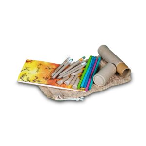 Plantable Stationary Jute Kit | Plantable Pen & Pencil (5 each) | Plantable Notepad
