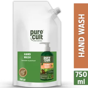 Purecult Handwash | Natural Sweet Orange & Lemon Essential Oils (750ml)