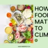 How are Food matters to Climate