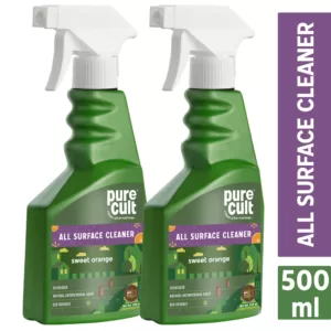 PureCult Eco-Friendly All surface cleaner Sweet Orange 500ml combo