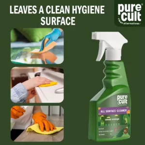 PureCult Plant Based All surface cleaner Sweet Orange 500ml combo