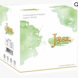 JOSA Eco Friendly Sanitary Pads Medium Flow Hygiene & Comfort Soft Wings